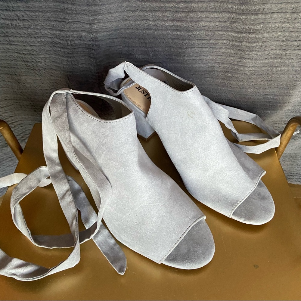 Ankle wrap heels
